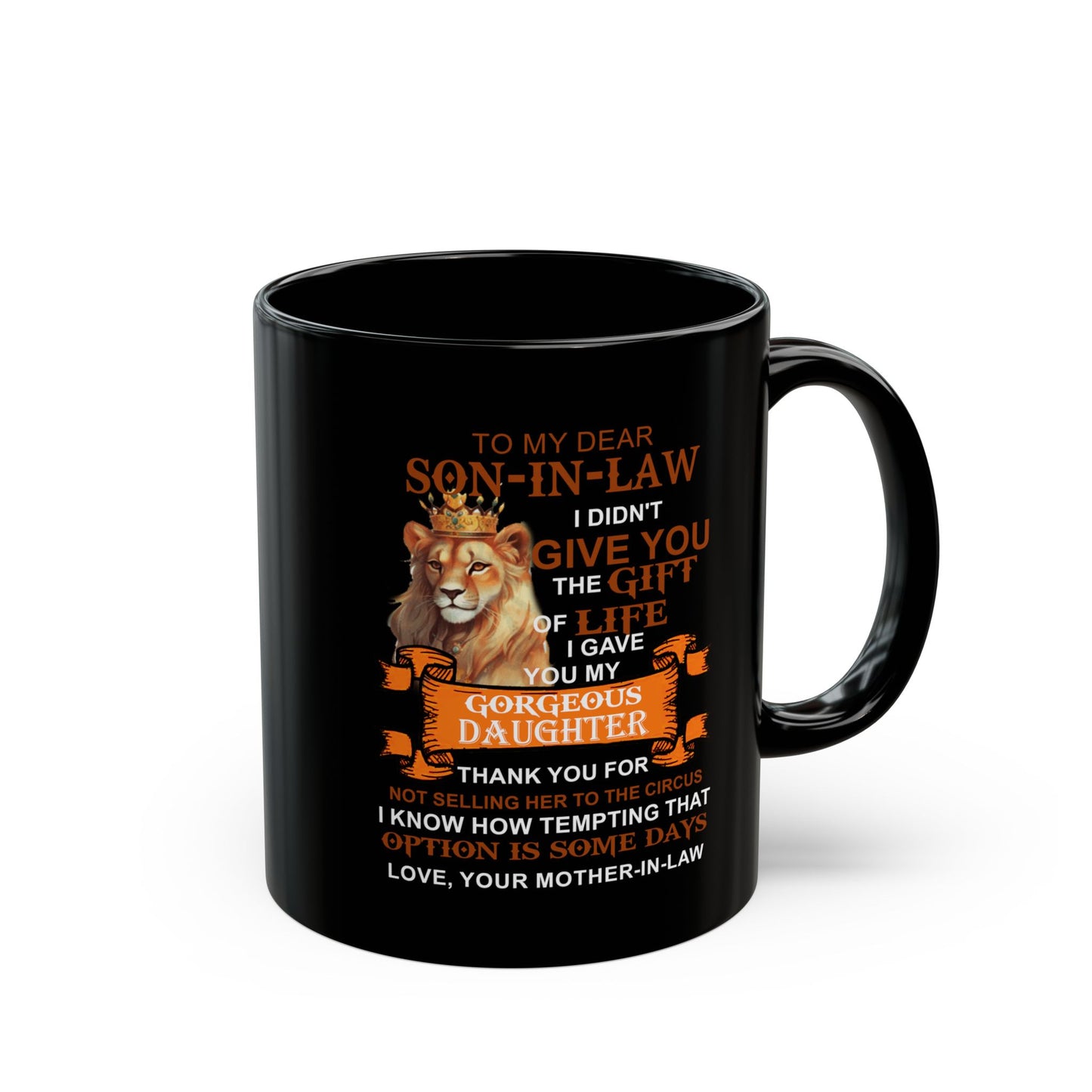 To My Son | Black Mug (11oz, 15oz)