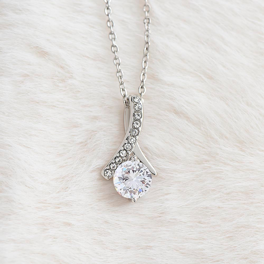 To My Beautiful Daughter l Alluring Beauty Necklace