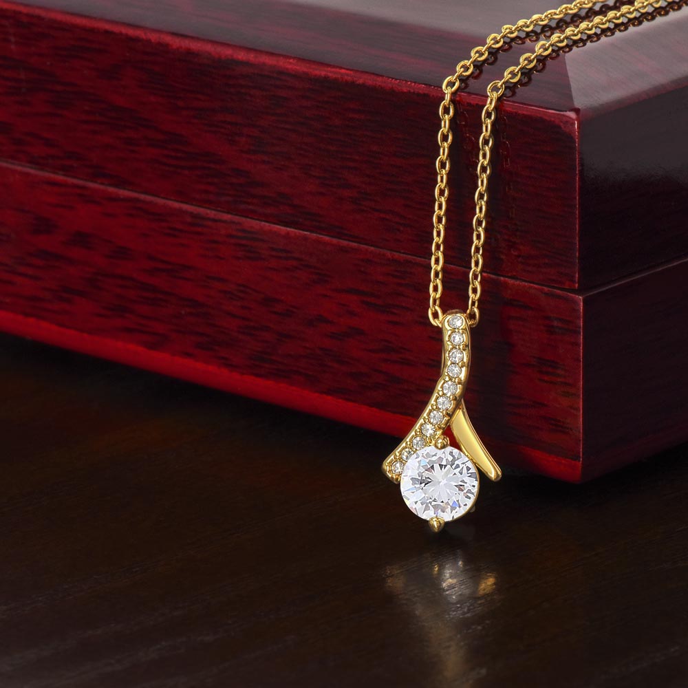 To My Beautiful Daughter l Alluring Beauty Necklace