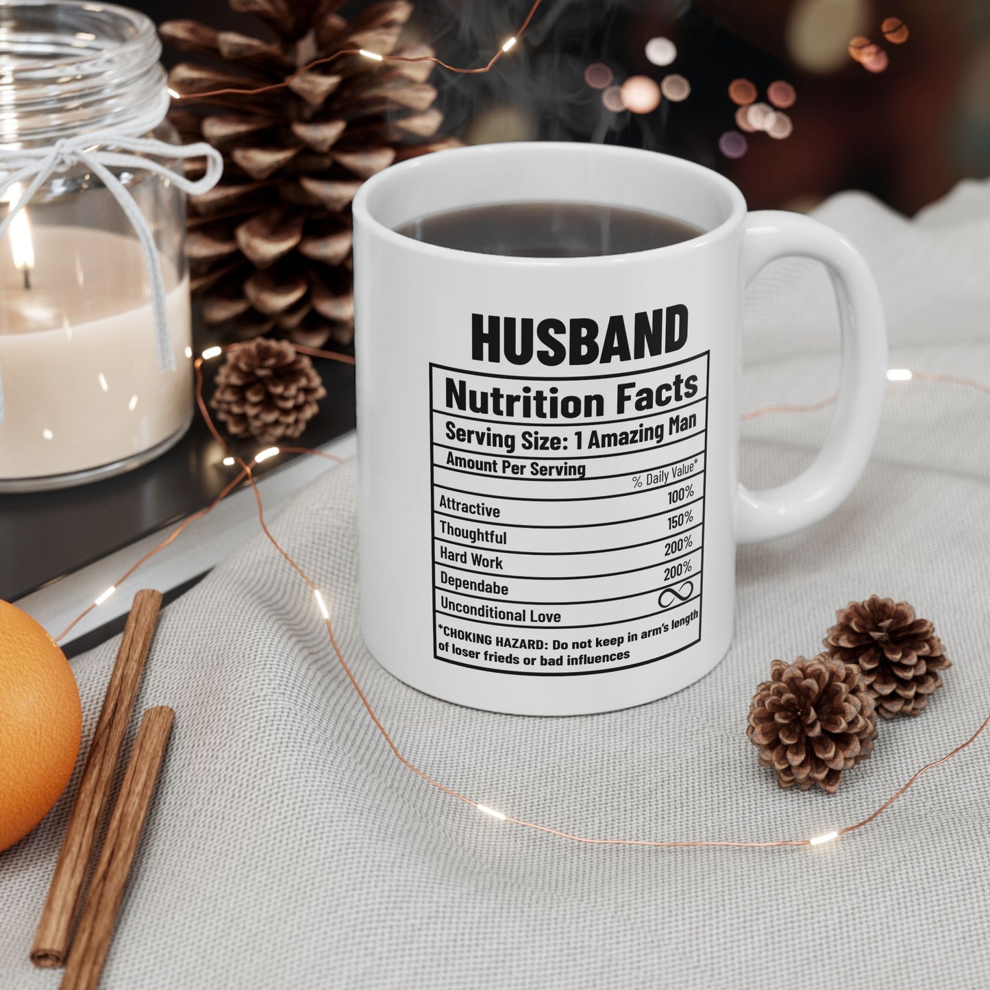 To My Husband | Ceramic Mug, (11oz, 15oz)