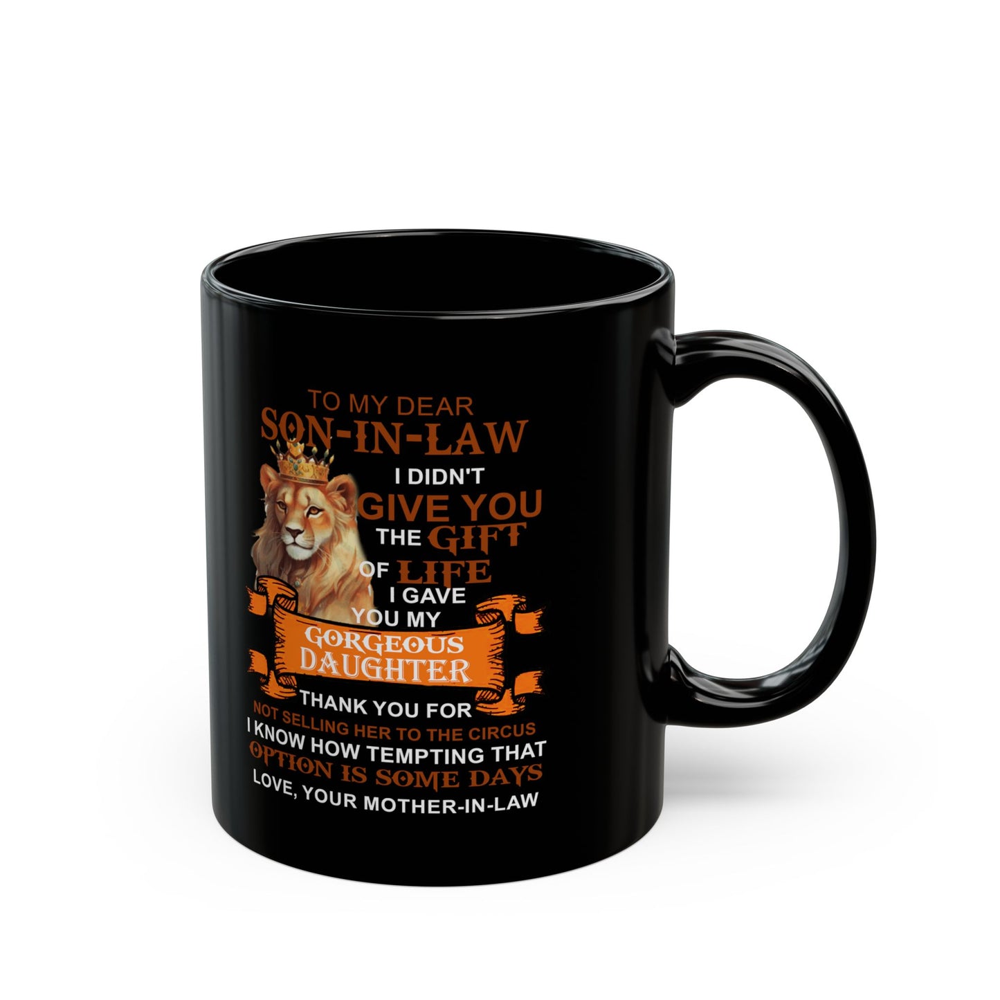 To My Son | Black Mug (11oz, 15oz)
