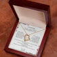 To My Beautiful Daughter l Forever Love Necklace
