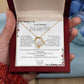 To My Beautiful Daughter l Forever Love Necklace