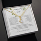To My Beautiful Wife | Alluring Beauty Necklace