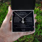 To My Beautiful Daughter l Alluring Beauty Necklace