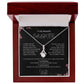 To My Beautiful Daughter l Alluring Beauty Necklace