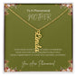 To A Phenomenal Mother | Vertical Name Necklace