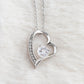 To My Beautiful Daughter l Forever Love Necklace