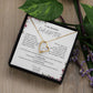 To My Beautiful Daughter l Forever Love Necklace