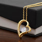 To My Beautiful Daughter l Forever Love Necklace
